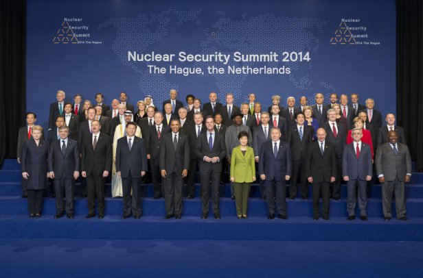 Hungarian delegation at the Nuclear Security Summit in The Hague